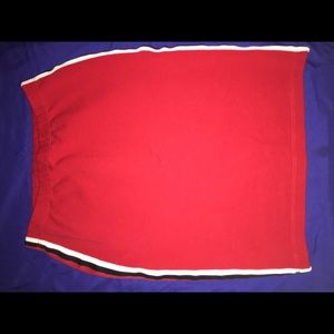 Red mini skirt BUNDLE THIS ITEM